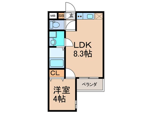 H-maison東住吉Ⅱの物件間取画像